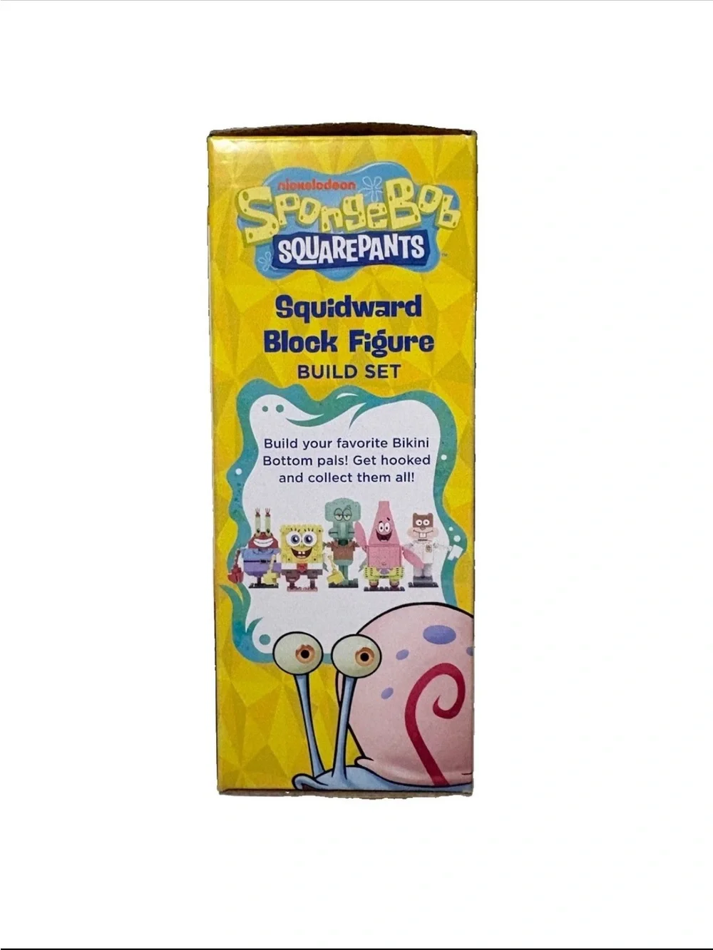 SpongeBob SquarePants Squidward Snap & Switch Block Figure - Green/Yellow
